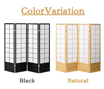 Amazon｜和風 衝立 高さ150 cm 障子風 和室 間仕切り
